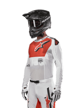 Alpinestars Supertech Ward Jersey - White Hot Orange