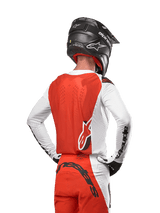 Alpinestars Supertech Ward Jersey - White Hot Orange