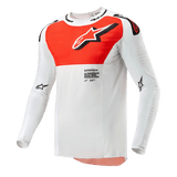 Alpinestars Supertech Ward Jersey - White Hot Orange