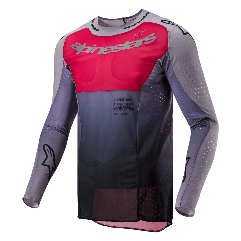 Alpinestars Supertech Dade Jersey - Iron Red Berry