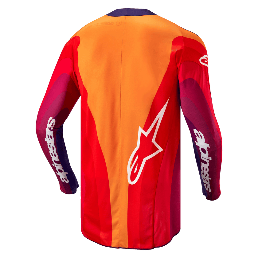 Alpinestars Techstar Pneuma Jersey - Purple Orange Blue