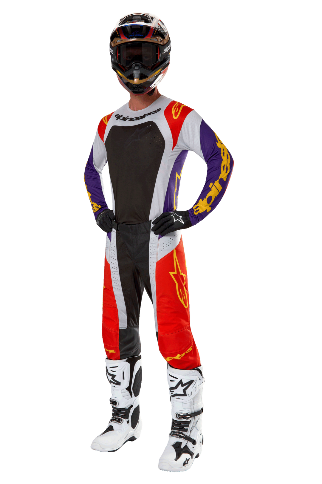 Alpinestars Techstar Ocuri Pants - Hot Orange