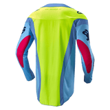 Maglia Alpinestars Techstar Ocuri - Light Blue Yellow