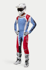 Pantaloni Alpinestars Techstar Ocuri - Light Blue Red