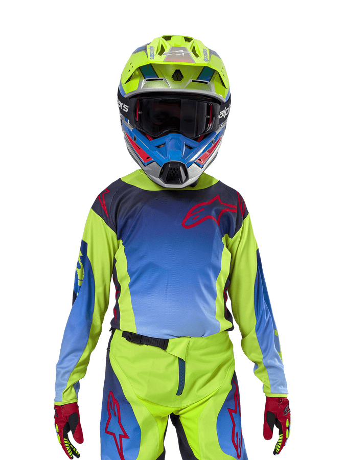 Maglia Alpinestars Racer Hoen Ragazzo - Giallo Fluo
