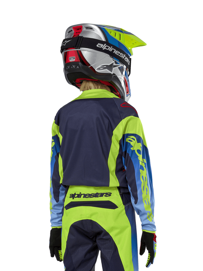 Maglia Alpinestars Racer Hoen Ragazzo - Giallo Fluo