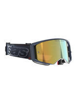 Maschera Alpinestars Supertech Vision Vista - Black Mirror Gold
