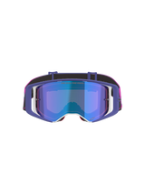 Maschera Alpinestars Supertech Vision Vista - Purple Fluo Pink Mirror Blue