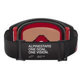 Maschera Alpinestars Supertech Corp - Nero Argento specchio