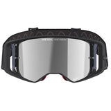 Maschera Alpinestars Supertech Corp - Nero Grigio Argento specchio
