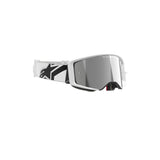Maschera Alpinestars Supertech Corp - Bianco Argento specchio