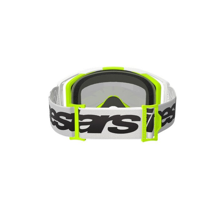 Alpinestars Vision 8 Wordmark Goggles - White Yellow 