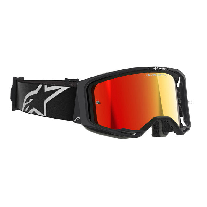Maschera Alpinestars Vision 8 Corp - Nero Rosso Specchio