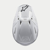 Alpinestars Supertech M10 Solid Helmet - Gloss White