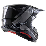 Alpinestars S-M10 Carbon Meta2 Black Gray Helmet