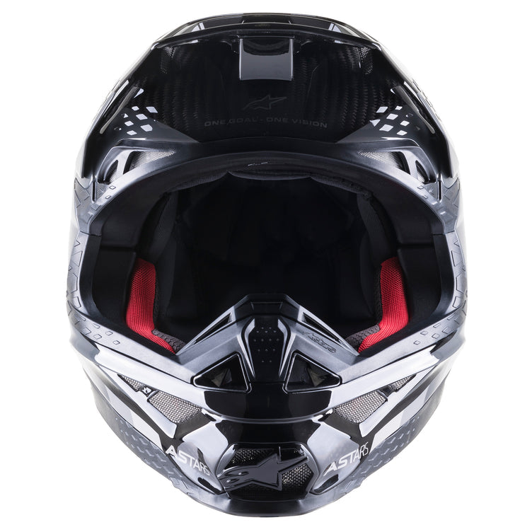 Alpinestars S-M10 Carbon Meta2 Black Gray Helmet