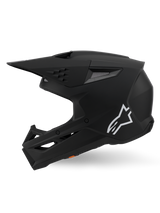 Alpinestars S-M3 SOLID Helmet - Matt Black