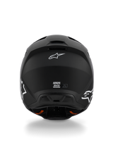 Alpinestars S-M3 SOLID Helmet - Matt Black
