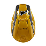 Alpinestars S-M10 Ampress Helmet - Black Yellow