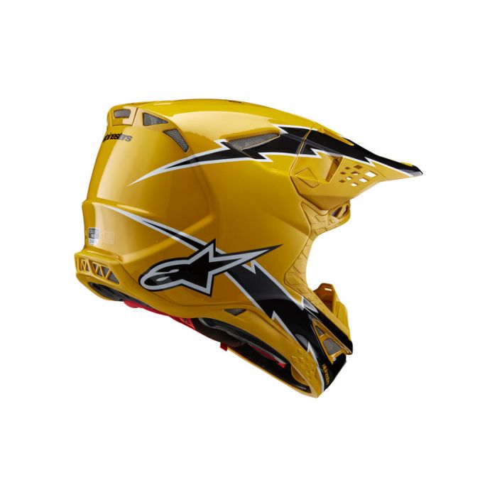 Alpinestars S-M10 Ampress Helmet - Black Yellow
