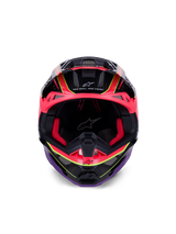 Alpinestars S-M10 ERA Helmet - Pink Purple Fluorescent Yellow