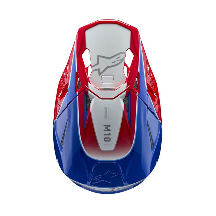 Alpinestars S-M10 Aeon Helmet - Red Blue