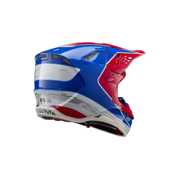 Alpinestars S-M10 Aeon Helmet - Red Blue