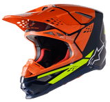 Alpinestars S-M8 Factory Helmet - Blue Orange