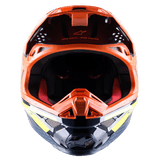 Alpinestars S-M8 Factory Helmet - Blue Orange