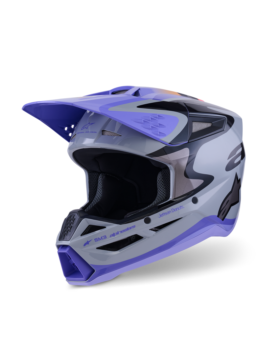 Alpinestars S-M3 JETTSON Helmet - Purple