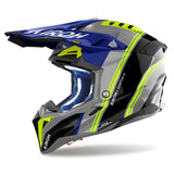 Airoh Aviator 3 HIMA Helmet - Blue Gloss