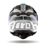 Casco Airoh Aviator 3 SABER - Blue Gloss