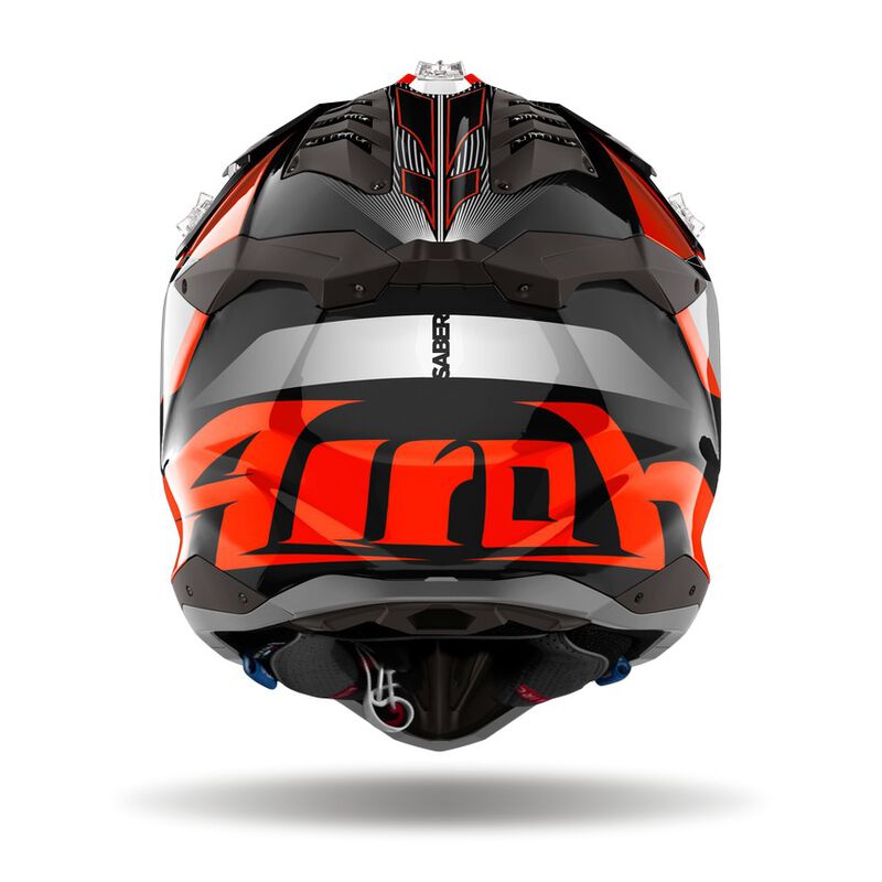 Airoh Aviator 3 SABER Helmet - Orange Gloss