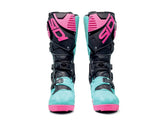 Sidi Crossfire 3 SRS Boots - Black Mint Pink