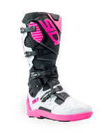 Sidi Crossfire 3 SRS Boots - White Black Pink