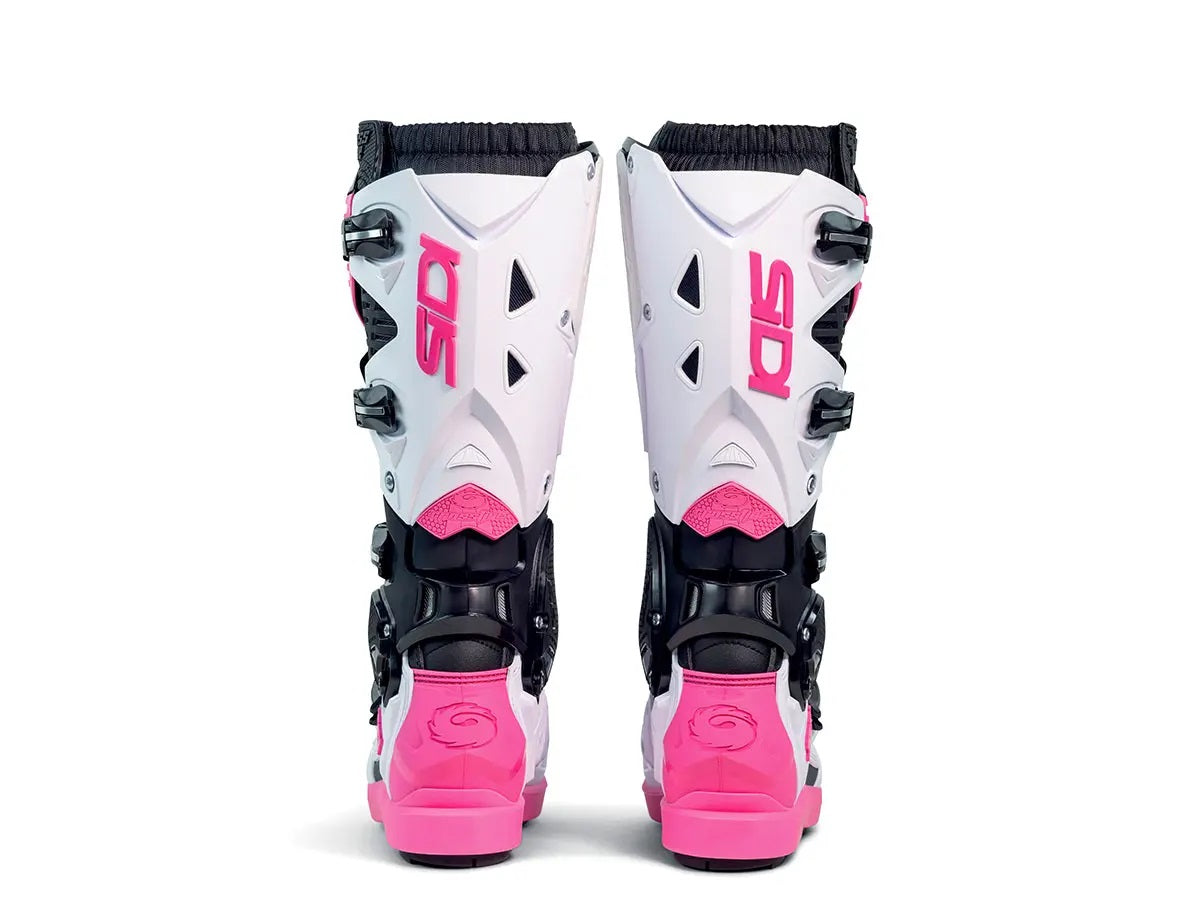 Sidi Crossfire 3 SRS Boots - White Black Pink