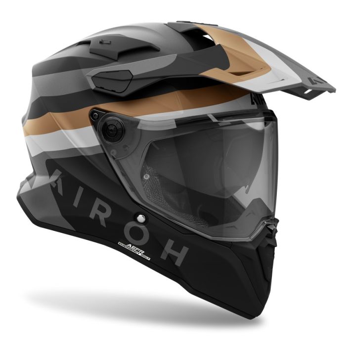 Casco Airoh COMMANDER 2 DOOM - Gold