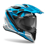 Airoh COMMANDER 2 MAVICK helmet - Cerulean Blue