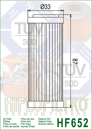 Filtro Olio HIFLO HF652