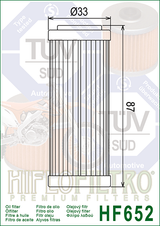 Filtro Olio HIFLO HF652