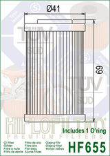 Filtro Olio HIFLO HF655