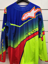 Alpinestars Techstar VENOM Jersey - Blue Yellow