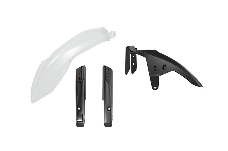 T7 Revolution Front Fender and Fork Protector Kit - White
