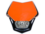 Racetech V-Face Mask - Orange