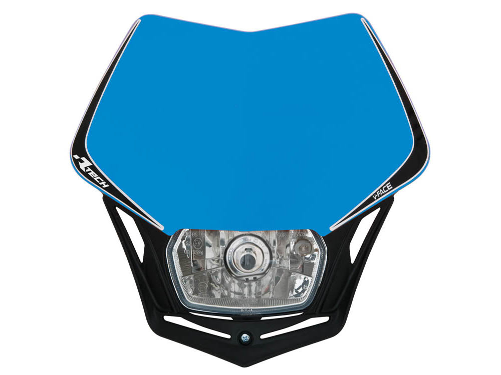 Racetech V-Face Mask - Blue TM