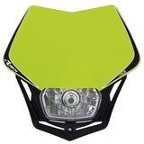 Racetech V-Face Mask - Fluorescent Yellow