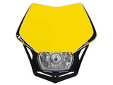 Racetech V-Face Mask - Yellow