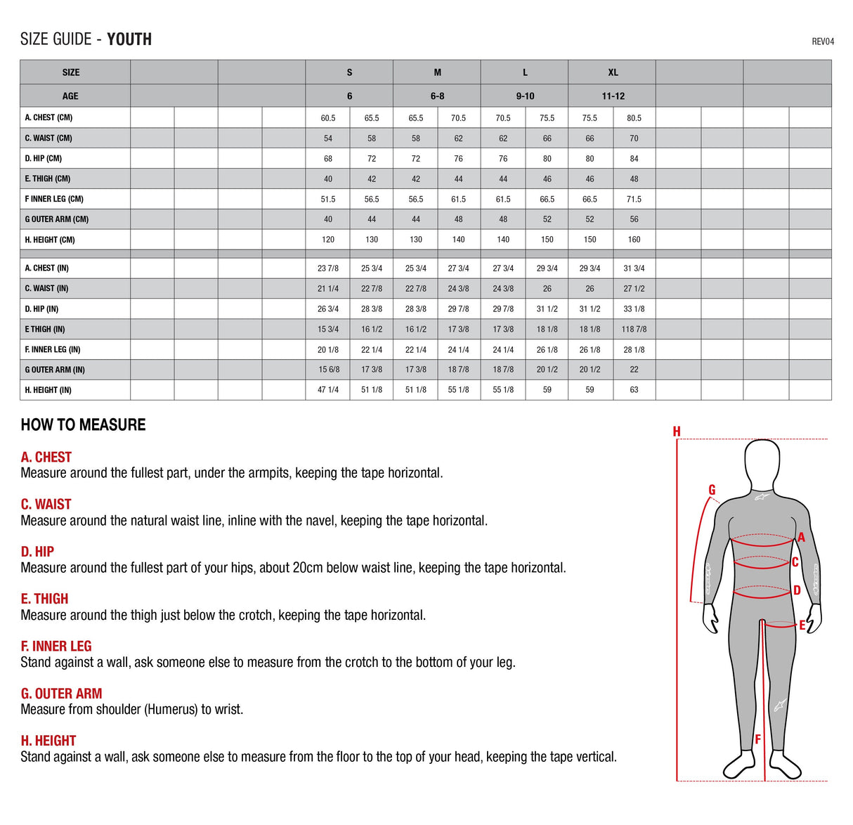 Pettorina Bambino Alpinestars Bionic PLASMA LT Youth