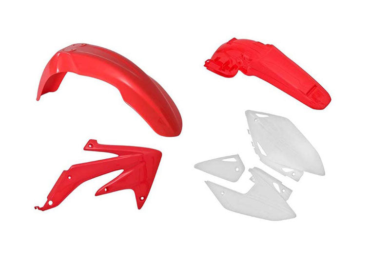 Kit plastiche Honda CRFX 450 2005-2007 - Rosso Bianco