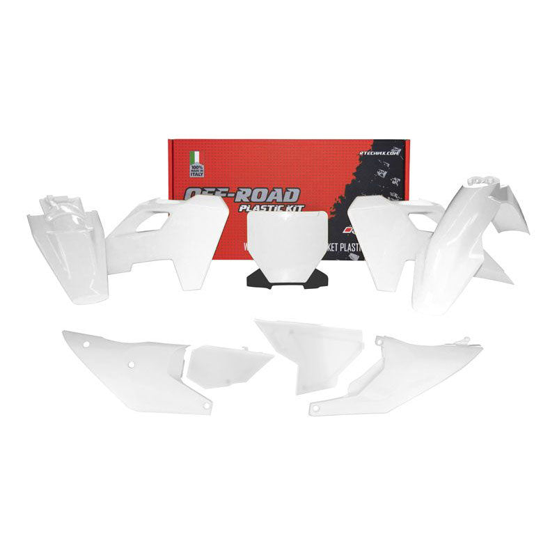Kit plastiche Husqvarna TC FC TX FX FS 2023-2024 - Bianco
